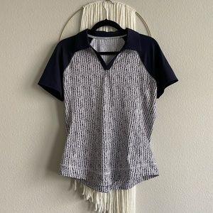 Jofit Patterned Golf Shirt - Worn Twice!